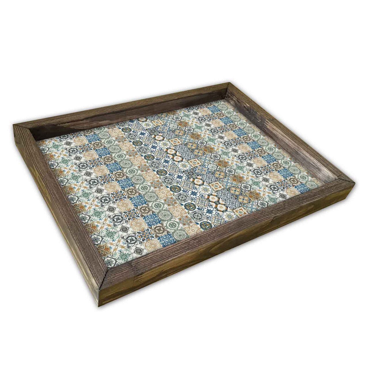 Tava pentru servire, AT-005, 30x40 cm, Multicolor - imagine 3